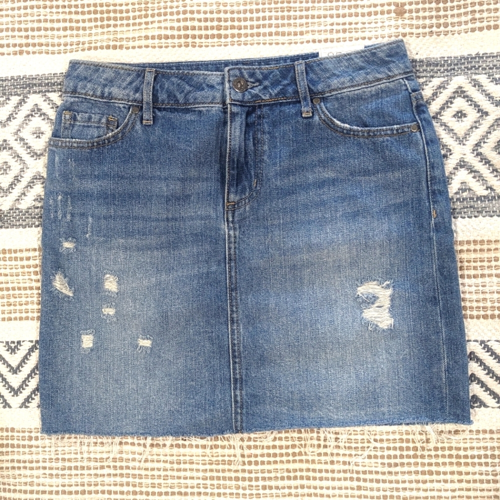 Melrose and Market denim mini skirt small